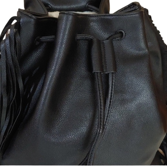 Victoria’s Secret back pack Leather fringe NWT main image 7